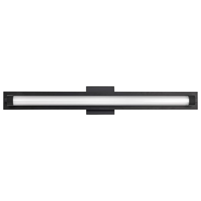 SATCO/NUVO Larissa 32 Inch LED Vanity 19W 1170Lm 3000K 90 CRI 120-277V Black Finish Opaque Glass (62-2390)