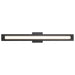 SATCO/NUVO Larissa 32 Inch LED Vanity 19W 1170Lm 3000K 90 CRI 120-277V Black Finish Opaque Glass (62-2390)