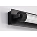 SATCO/NUVO Larissa 32 Inch LED Vanity 19W 1170Lm 3000K 90 CRI 120-277V Black Finish Opaque Glass (62-2390)