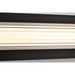 SATCO/NUVO Larissa 32 Inch LED Vanity 19W 1170Lm 3000K 90 CRI 120-277V Black Finish Opaque Glass (62-2390)