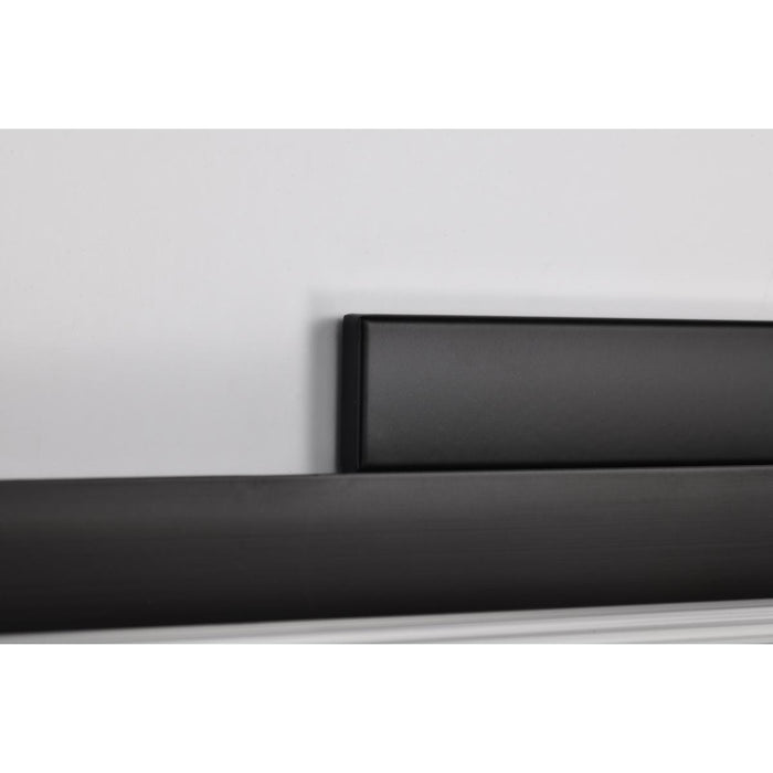 SATCO/NUVO Larissa 32 Inch LED Vanity 19W 1170Lm 3000K 90 CRI 120-277V Black Finish Opaque Glass (62-2390)