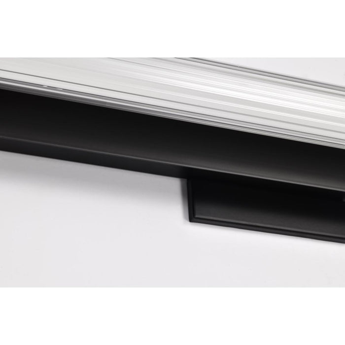 SATCO/NUVO Larissa 32 Inch LED Vanity 19W 1170Lm 3000K 90 CRI 120-277V Black Finish Opaque Glass (62-2390)
