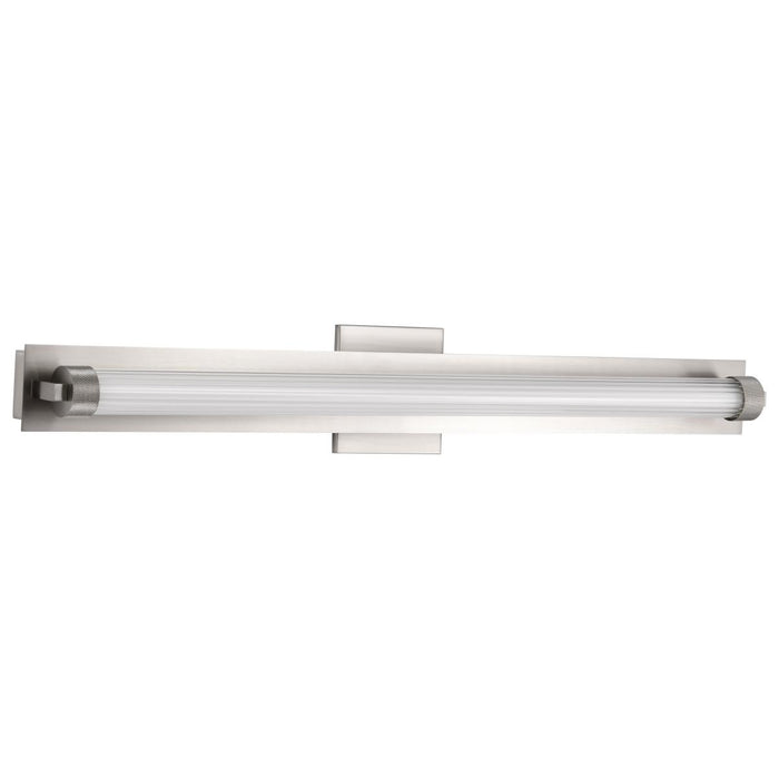 SATCO/NUVO Larissa 32 Inch LED Vanity 19W 1170Lm 3000K 90 CRI 120-277V Brushed Nickel Finish Opaque Glass (62-2391)