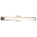 SATCO/NUVO Larissa 32 Inch LED Vanity 19W 1170Lm 3000K 90 CRI 120-277V Brushed Nickel Finish Opaque Glass (62-2391)
