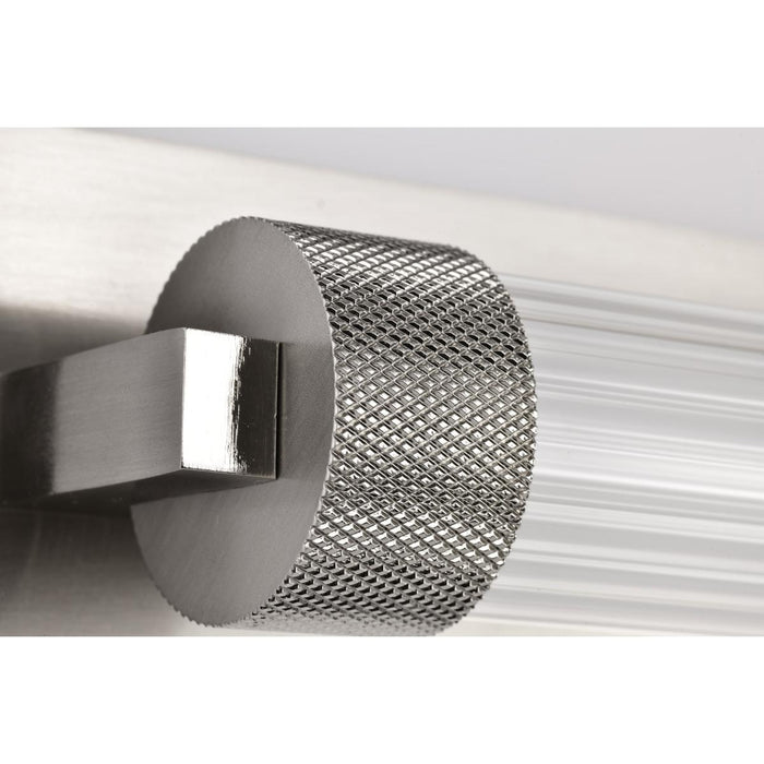 SATCO/NUVO Larissa 32 Inch LED Vanity 19W 1170Lm 3000K 90 CRI 120-277V Brushed Nickel Finish Opaque Glass (62-2391)