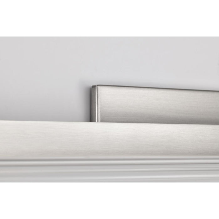 SATCO/NUVO Larissa 32 Inch LED Vanity 19W 1170Lm 3000K 90 CRI 120-277V Brushed Nickel Finish Opaque Glass (62-2391)