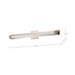 SATCO/NUVO Larissa 32 Inch LED Vanity 19W 1170Lm 3000K 90 CRI 120-277V Brushed Nickel Finish Opaque Glass (62-2391)