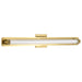 SATCO/NUVO Larissa 32 Inch LED Vanity 19W 1170Lm 3000K 90 CRI 120-277V Vintage Brass Finish Opaque Glass (62-2392)
