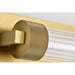 SATCO/NUVO Larissa 32 Inch LED Vanity 19W 1170Lm 3000K 90 CRI 120-277V Vintage Brass Finish Opaque Glass (62-2392)