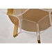 SATCO/NUVO Kenzo LED 6-Light Flush Mount 44W 3000K 90 CRI Vintage Brass Finish Light Guide Panel (62-2402)