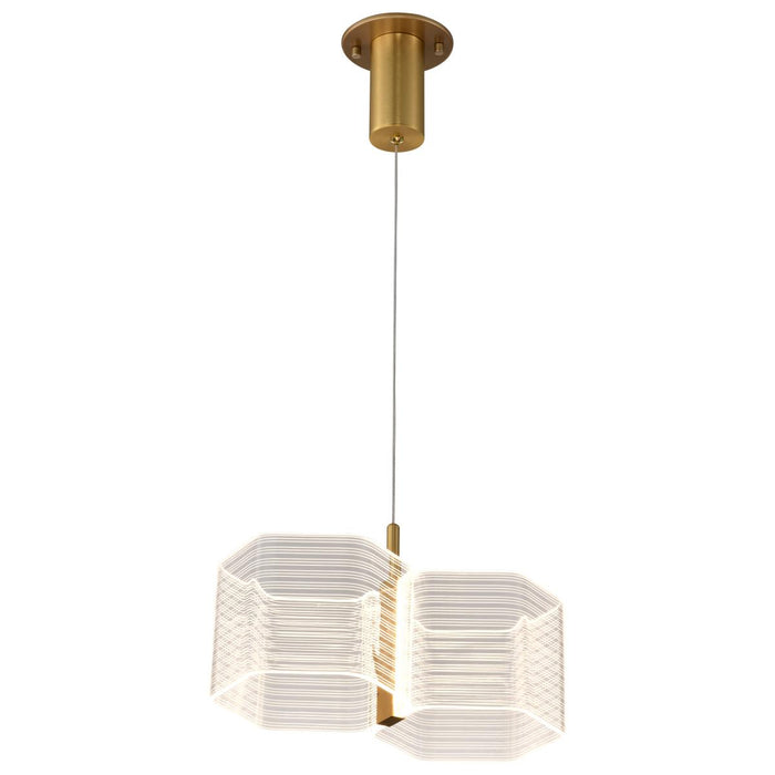 Kenzo LED 2-Light Mini Pendant