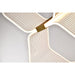 SATCO/NUVO Kenzo LED 2-Light Mini Pendant 12W 3000K 90 CRI Polished Anodized Bronze Finish Light Guide Panel (62-2406)