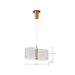 SATCO/NUVO Kenzo LED 2-Light Mini Pendant 12W 3000K 90 CRI Polished Anodized Bronze Finish Light Guide Panel (62-2406)