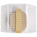 SATCO/NUVO Kenzo LED 1-Light Wall Sconce 6W 3000K 90 CRI Vintage Brass Finish Light Guide Panel (62-2407)