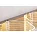 SATCO/NUVO Kenzo LED 3-Light Vanity 15W 3000K 90 CRI Vintage Brass Finish Light Guide Panel (62-2408)