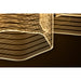 SATCO/NUVO Kenzo LED 3-Light Vanity 15W 3000K 90 CRI Vintage Brass Finish Light Guide Panel (62-2408)