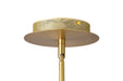 SATCO/NUVO Idris LED 3-Light Pendant Vintage Brass Finish Light Guide Panels (62-2413)