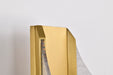 SATCO/NUVO Idris LED 1-Light Wall Sconce Vintage Brass Finish Light Guide Panels (62-2414)