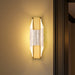 SATCO/NUVO Idris LED 1-Light Wall Sconce Vintage Brass Finish Light Guide Panels (62-2414)