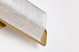 SATCO/NUVO Idris LED 3-Light Wall Sconce Vintage Brass Finish Light Guide Panels (62-2415)