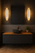 SATCO/NUVO Idris LED 3-Light Wall Sconce Vintage Brass Finish Light Guide Panels (62-2415)