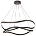 SATCO/NUVO Sylas 36 Inch LED Pendant Matte Black Finish (62-2421)