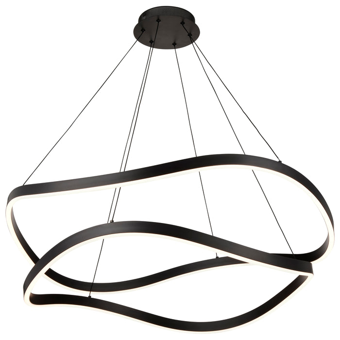 SATCO/NUVO Sylas 36 Inch LED Pendant Matte Black Finish (62-2421)
