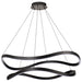 SATCO/NUVO Sylas 36 Inch LED Pendant Matte Black Finish (62-2421)