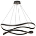 SATCO/NUVO Sylas 36 Inch LED Pendant Matte Black Finish (62-2421)