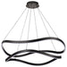 SATCO/NUVO Sylas 36 Inch LED Pendant Matte Black Finish (62-2421)