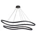 SATCO/NUVO Sylas 48 Inch LED Pendant Matte Black Finish (62-2422)