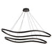 SATCO/NUVO Sylas 48 Inch LED Pendant Matte Black Finish (62-2422)
