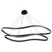 SATCO/NUVO Sylas 48 Inch LED Pendant Matte Black Finish (62-2422)