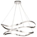 SATCO/NUVO Sylas 36 Inch LED Pendant Polished Nickel Finish (62-2431)