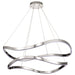 SATCO/NUVO Sylas 36 Inch LED Pendant Polished Nickel Finish (62-2431)
