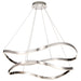 SATCO/NUVO Sylas 36 Inch LED Pendant Polished Nickel Finish (62-2431)