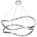 SATCO/NUVO Sylas 36 Inch LED Pendant Polished Nickel Finish (62-2431)