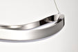 SATCO/NUVO Sylas 36 Inch LED Pendant Polished Nickel Finish (62-2431)