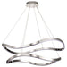 SATCO/NUVO Sylas 36 Inch LED Pendant Polished Nickel Finish (62-2431)