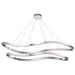 SATCO/NUVO Sylas 48 Inch LED Pendant Polished Nickel Finish (62-2432)