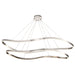 SATCO/NUVO Sylas 48 Inch LED Pendant Polished Nickel Finish (62-2432)