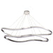 SATCO/NUVO Sylas 48 Inch LED Pendant Polished Nickel Finish (62-2432)