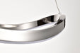 SATCO/NUVO Sylas 48 Inch LED Pendant Polished Nickel Finish (62-2432)