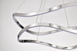 SATCO/NUVO Sylas 48 Inch LED Pendant Polished Nickel Finish (62-2432)