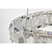SATCO/NUVO Asher LED 15 Inch Pendant 27W 3000K 90 CRI Polished Nickel Finish K9 Crystal (62-2441)