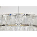 SATCO/NUVO Asher LED 15 Inch Pendant 27W 3000K 90 CRI Polished Nickel Finish K9 Crystal (62-2441)