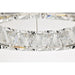 SATCO/NUVO Asher LED 15 Inch Pendant 27W 3000K 90 CRI Polished Nickel Finish K9 Crystal (62-2441)