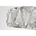 SATCO/NUVO Asher LED 15 Inch Pendant 27W 3000K 90 CRI Polished Nickel Finish K9 Crystal (62-2441)