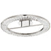 SATCO/NUVO Nova LED 23 Inch Round Flush Mount Polished Nickel Finish K9 Crystal (62-2444)