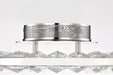 SATCO/NUVO Nova LED 23 Inch Round Flush Mount Polished Nickel Finish K9 Crystal (62-2444)